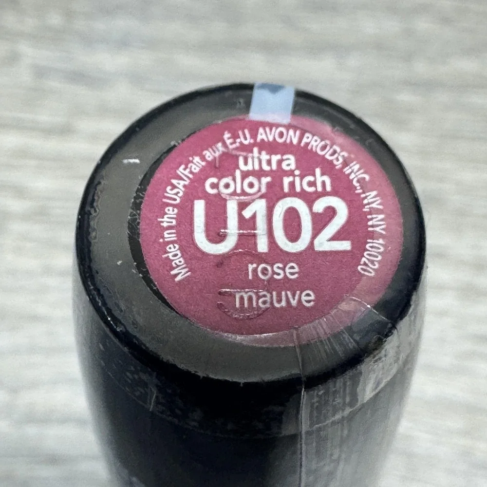 Avon Ultra Color Rich Lipstick Rose Mauve U102 Standard 3.6g‎ New Sealed